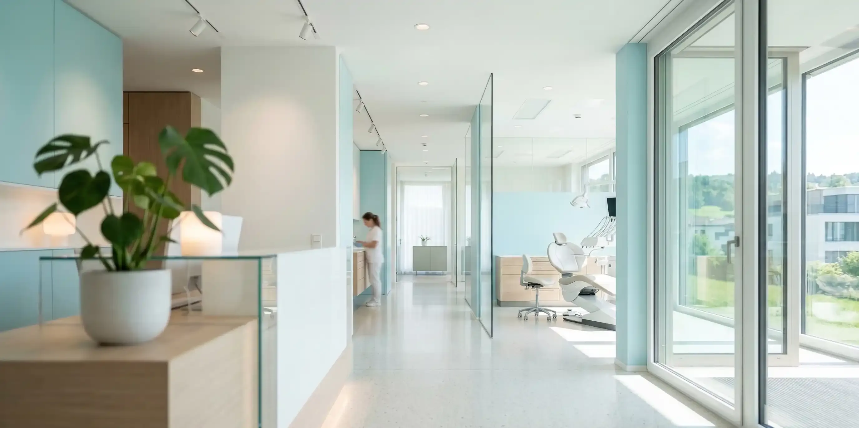 Unutrašnjost moderne Tantum Dental ordinacije